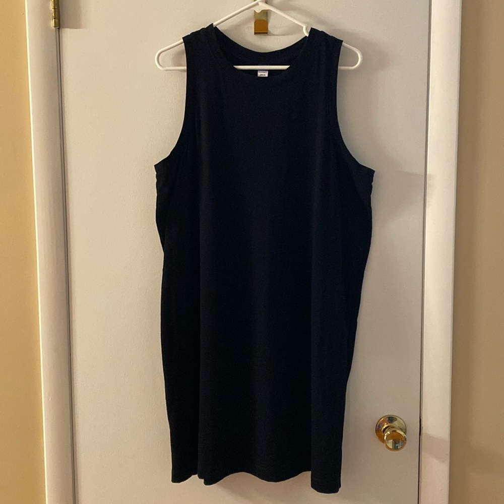 Old Navy Sleeveless Black Cotton XL Dress